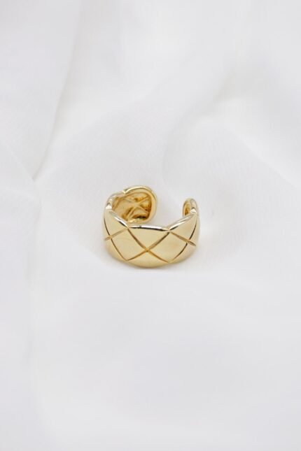 Quilted Statement Ring