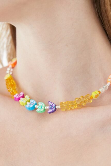 Gummy Bear Beaded Necklace